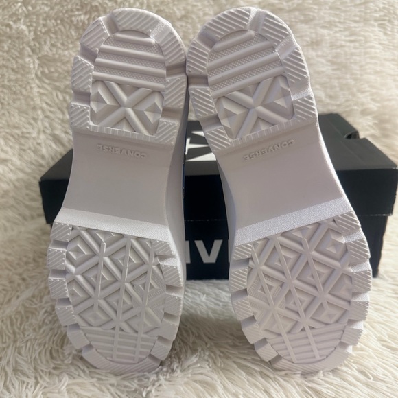 Converse Chuck Taylor All Star Hi Lugged Sneaker In Denim Patchwork - NIB - Picture 6 of 14